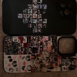 Custom 1D Collage Phone Case - Black